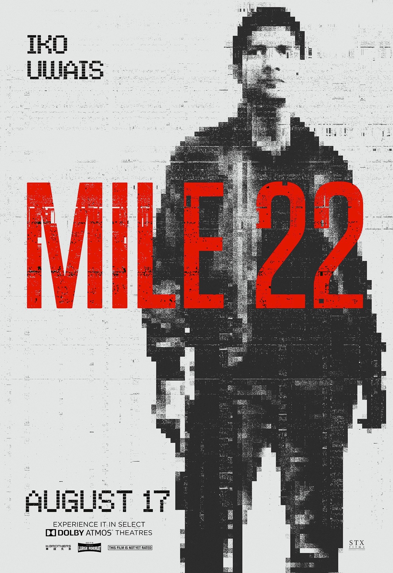 Poster of STX Entertainment's Mile 22 (2018)