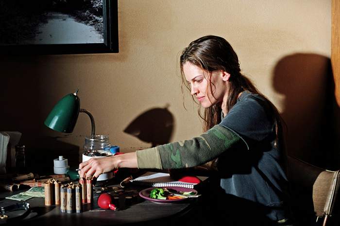 Hilary Swank as Maggie Fitzgerald in Warner Bros.' Million Dollar Baby (2004)