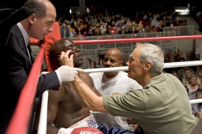 Clint Eastwood as Frankie Dunn in Warner Bros.' Million Dollar Baby (2004)