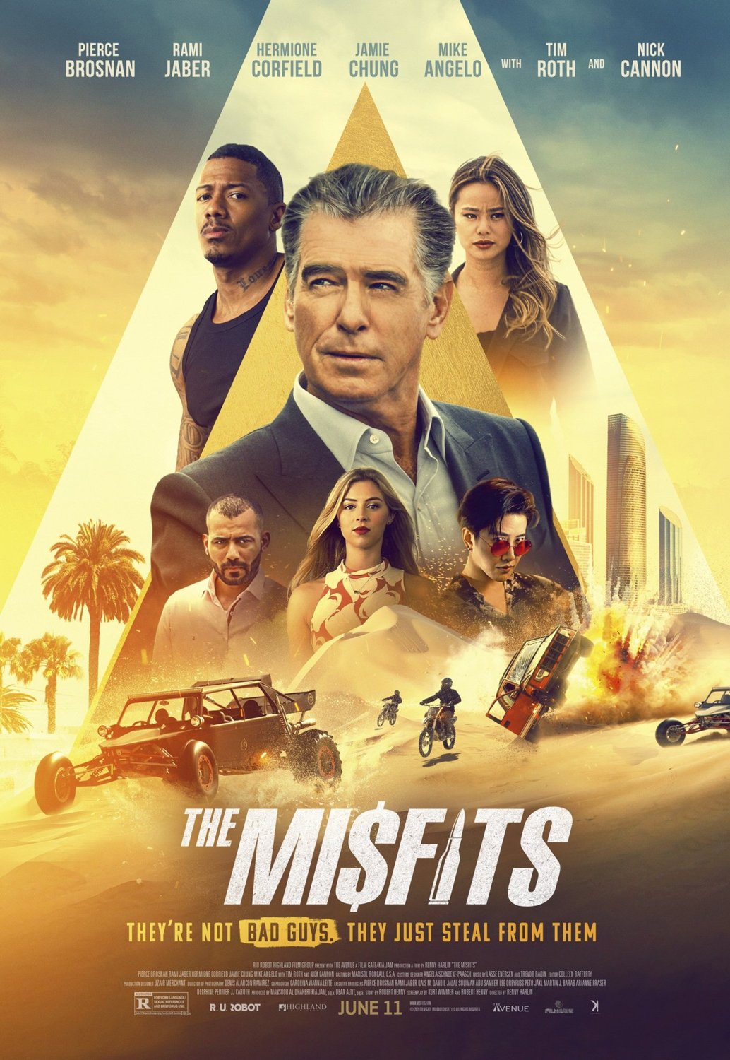 Poster of The Misfits (2021)