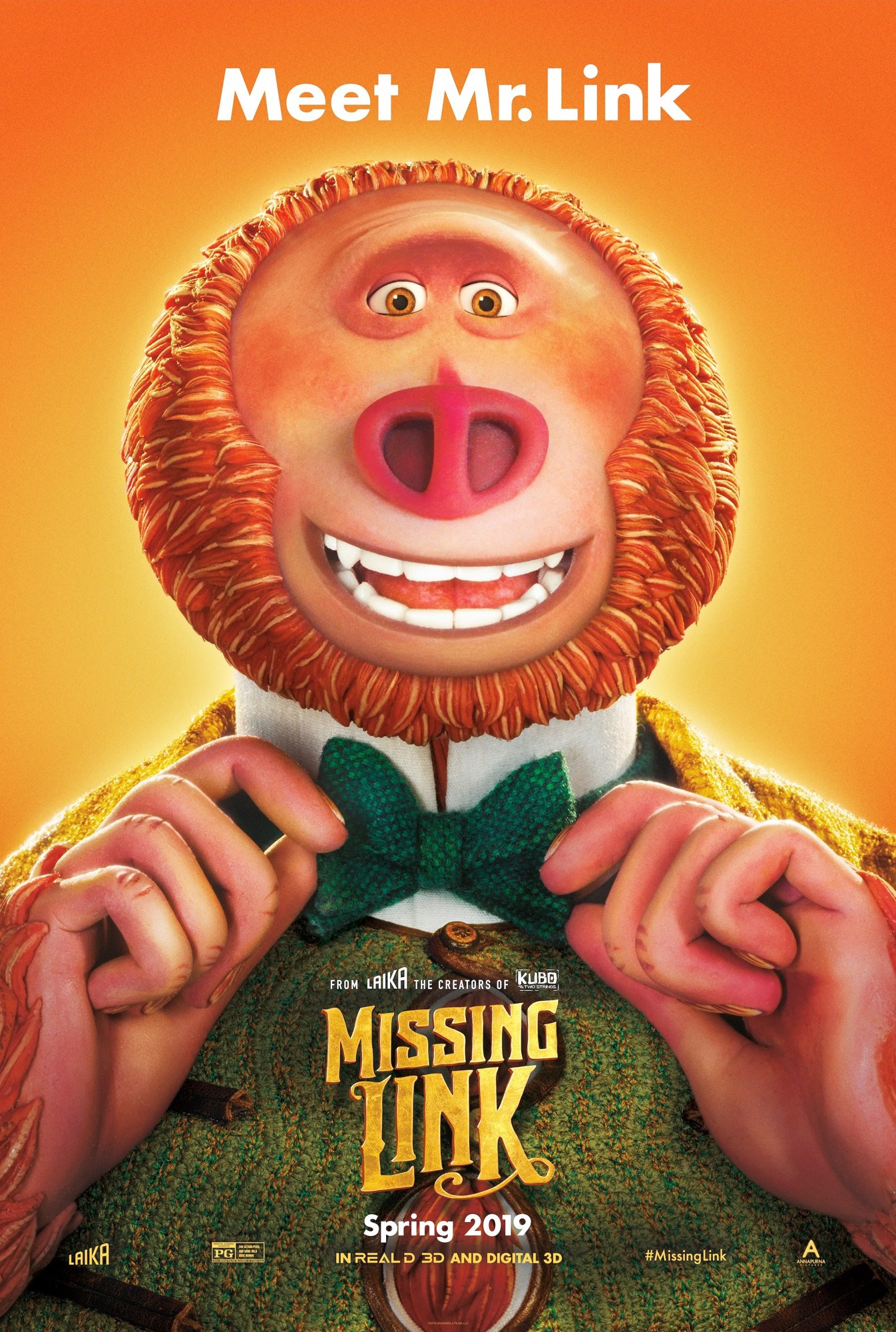 Poster of Annapurna Pictures' Missing Link (2019)