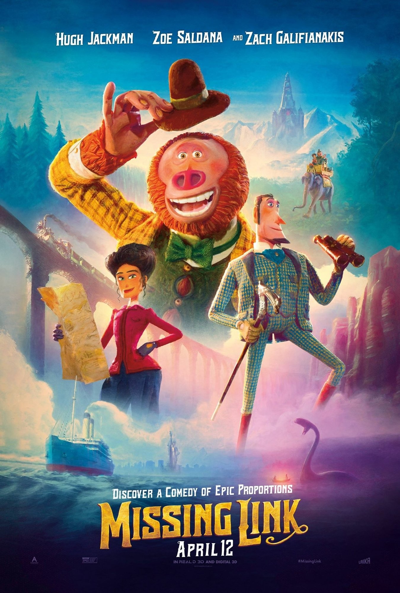 Poster of Annapurna Pictures' Missing Link (2019)