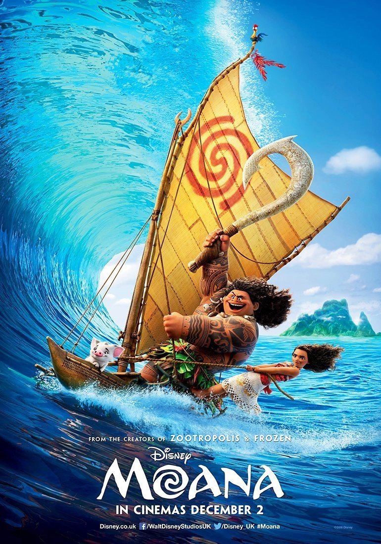 Poster of Walt Disney Pictures' Moana (2016)