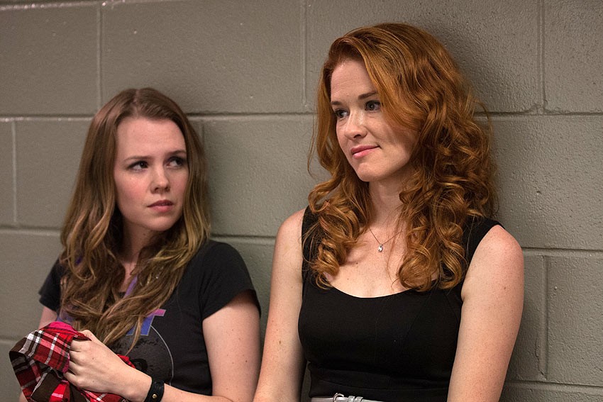 Abbie Cobb stars as Bridgette and Sarah Drew stars as Allyson in TriStar Pictures' Moms' Night Out (2014)