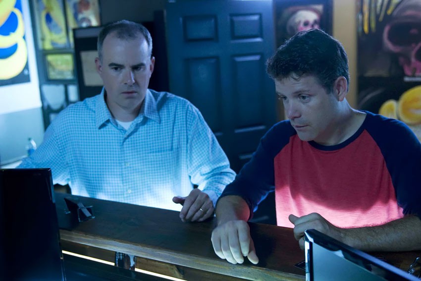 Alex Kendrick stars as Pastor Ray and Sean Astin in TriStar Pictures' Moms' Night Out (2014)