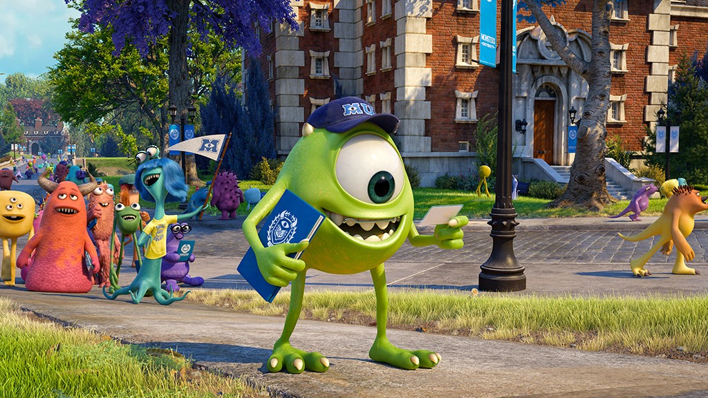 Mike Wazowski from Walt Disney Pictures' Monsters University (2013)