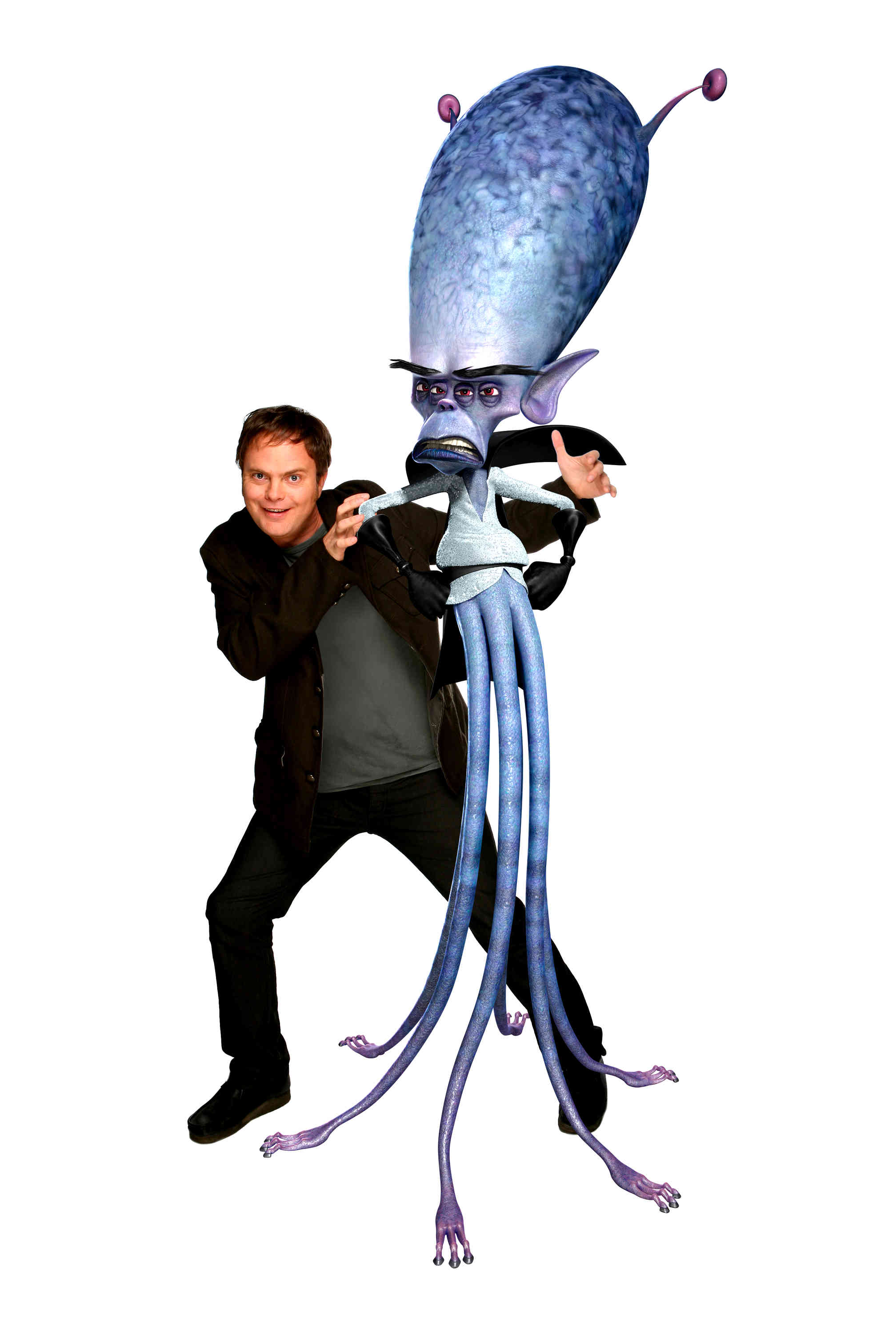 Rainn Wilson voices Gallaxhar in Paramount Pictures' Monsters vs. Aliens (2009)