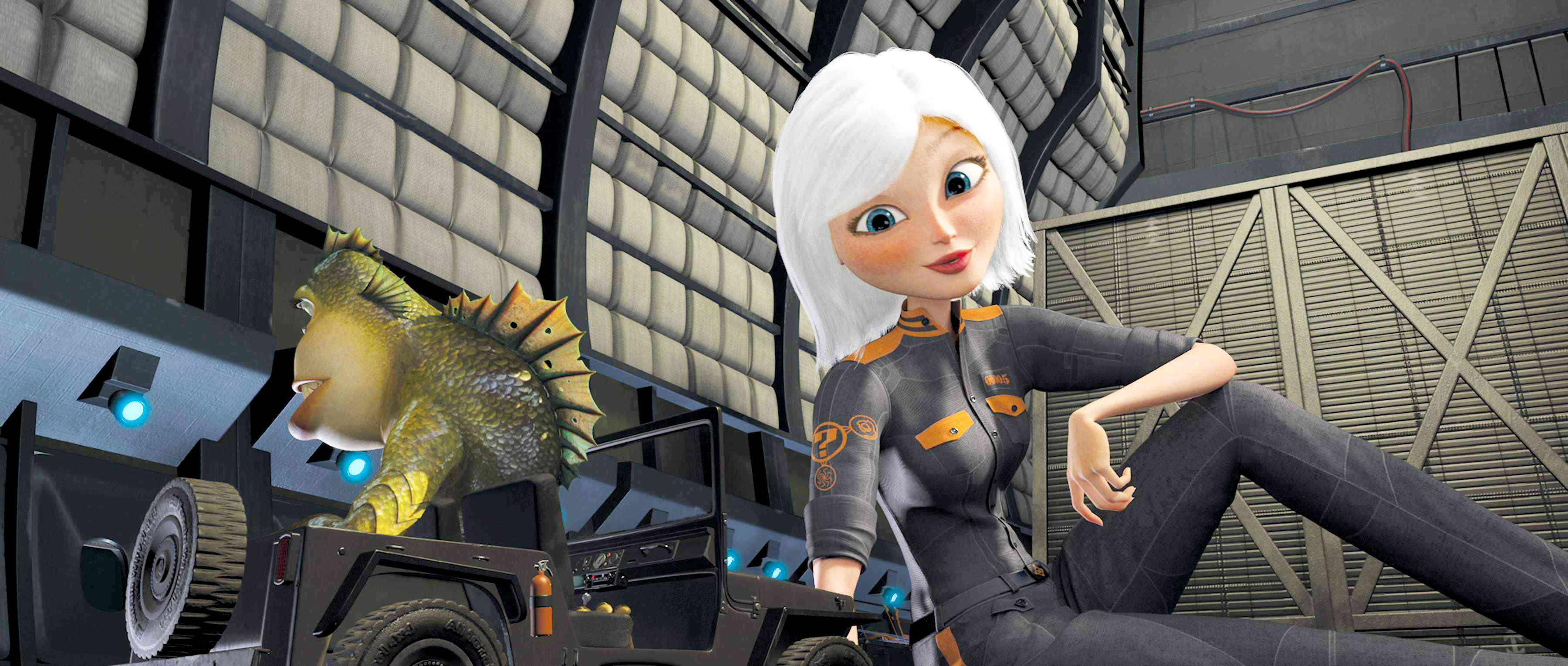 A scene from Paramount Pictures' Monsters vs. Aliens (2009). 