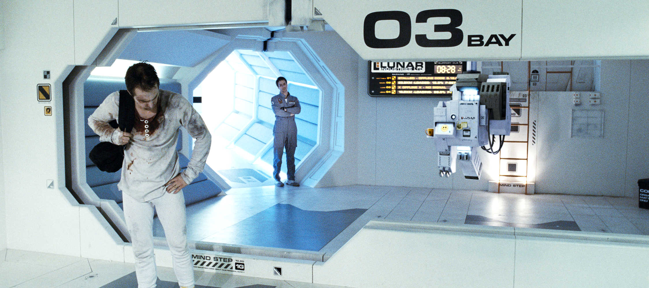 Sam Rockwell stars as Sam Bell in Sony Pictures' Moon (2009)