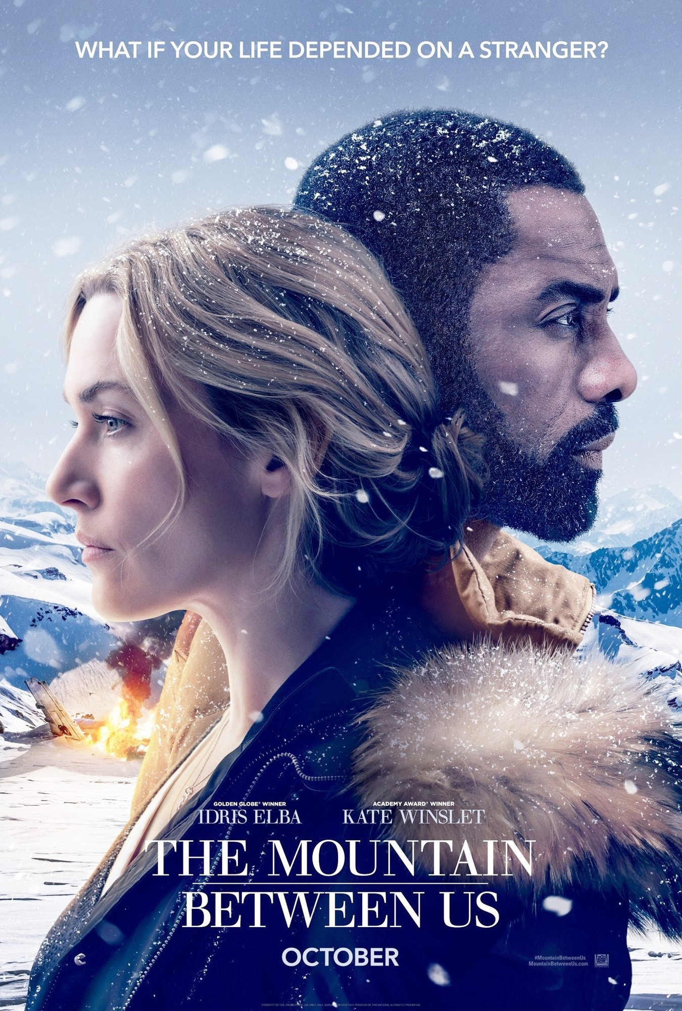 Poster of 20th Century Fox's The Mountain Between Us (2017)