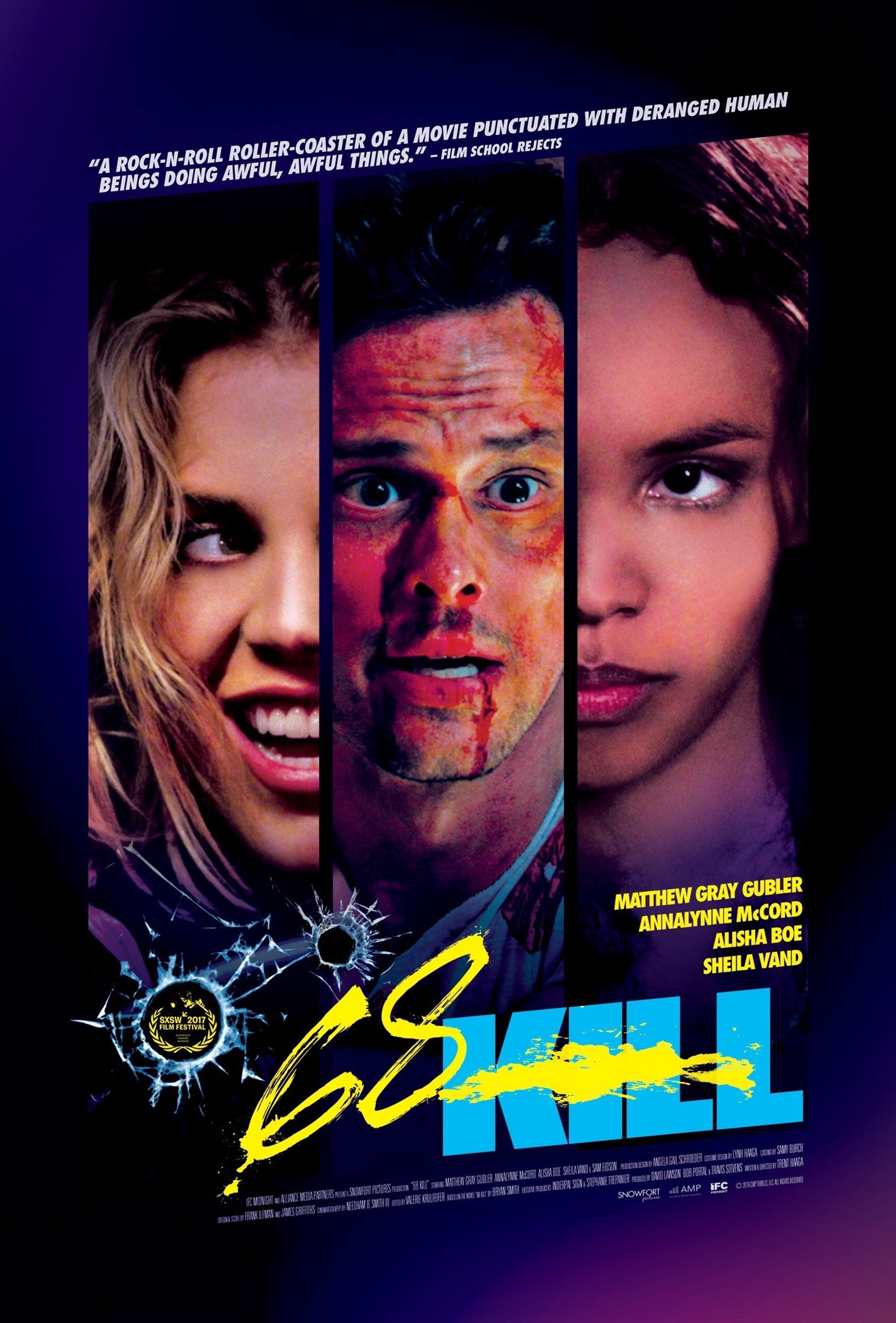 Poster of IFC Midnight's 68 Kill (2017)