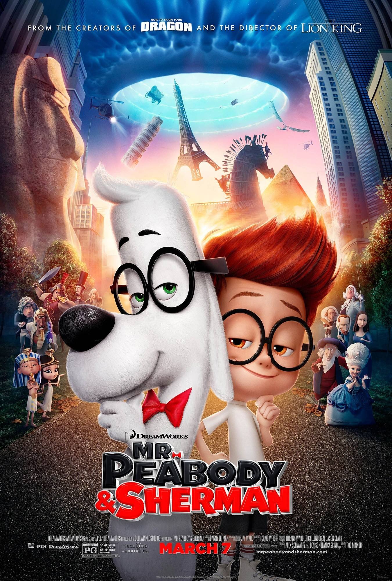 Poster of 20th Century Fox's Mr. Peabody & Sherman (2014)