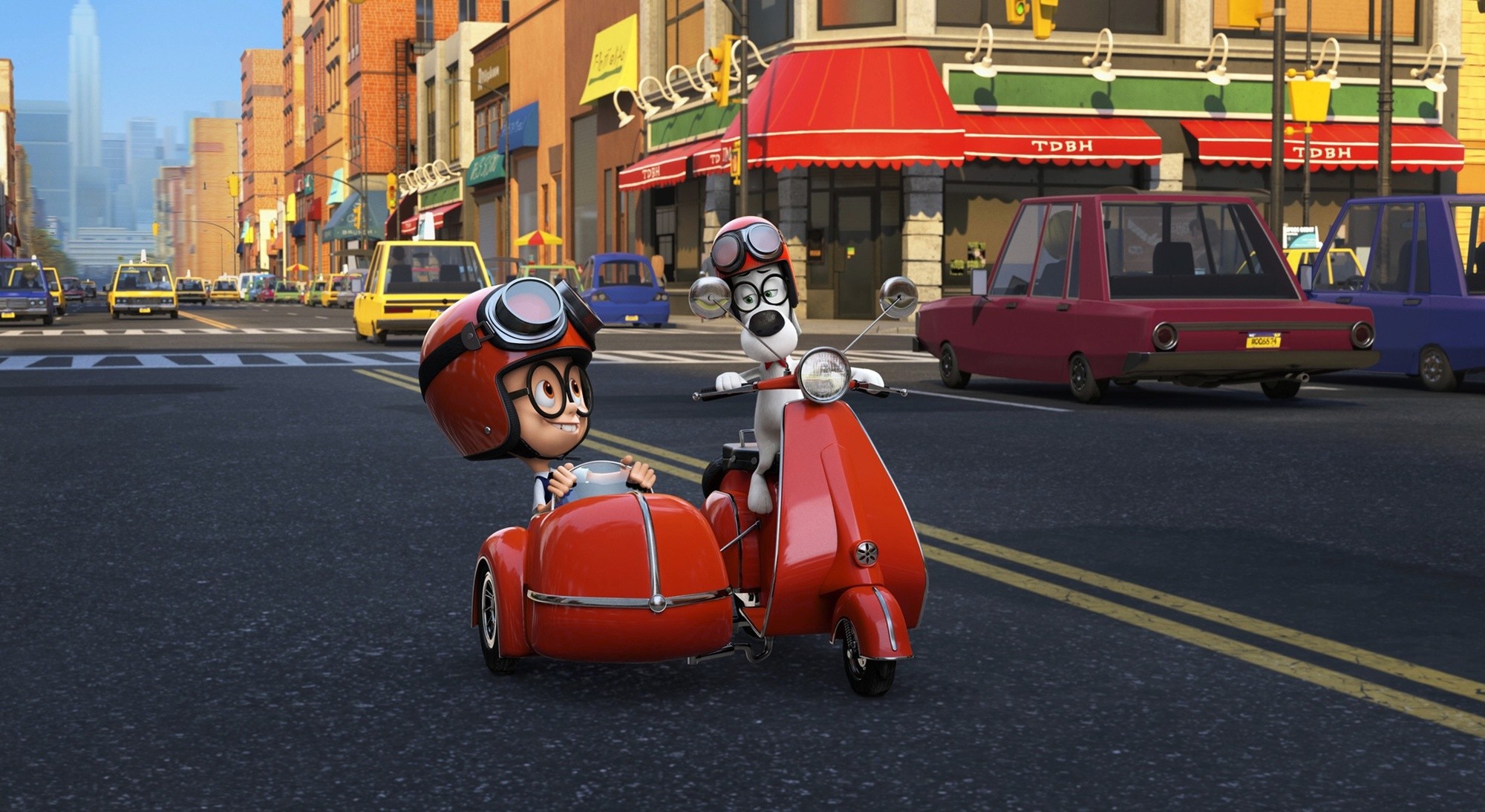 Sherman and Mr. Peabody from 20th Century Fox's Mr. Peabody & Sherman (2014)