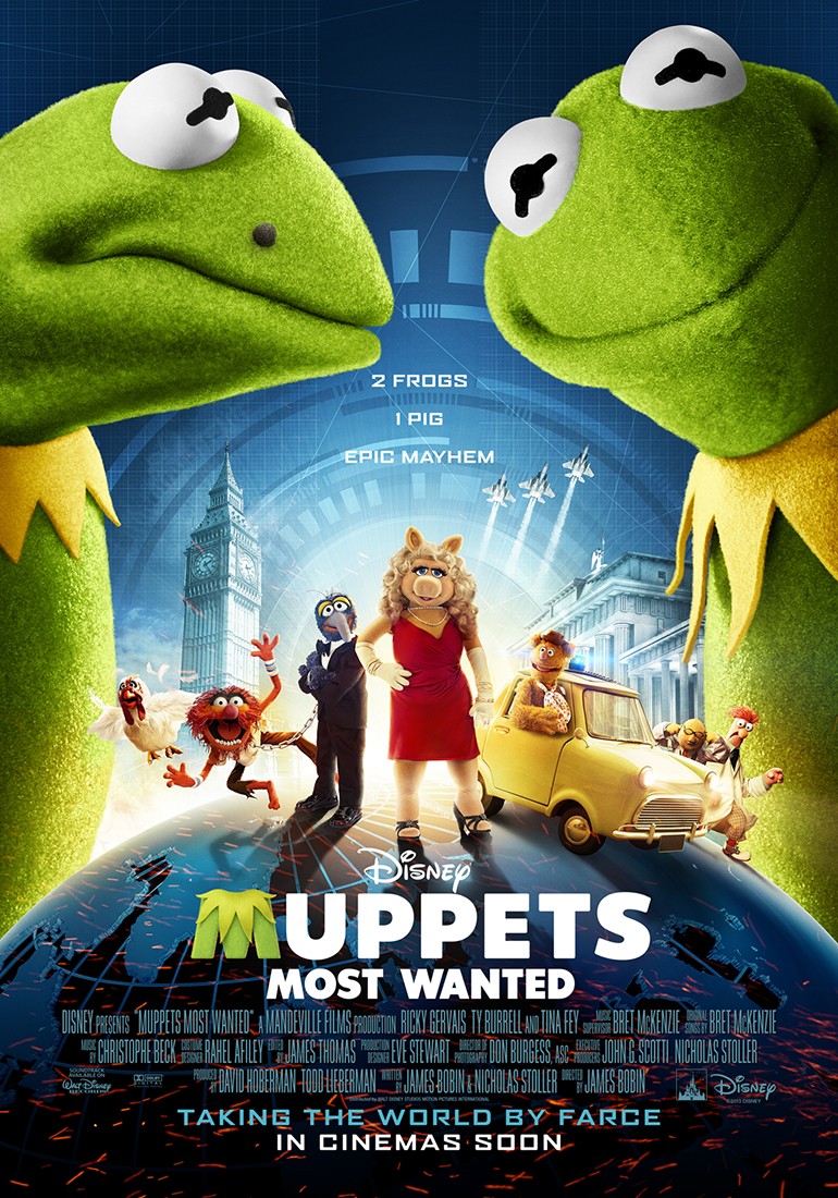 Poster of Walt Disney Pictures' Muppets Most Wanted (2014)