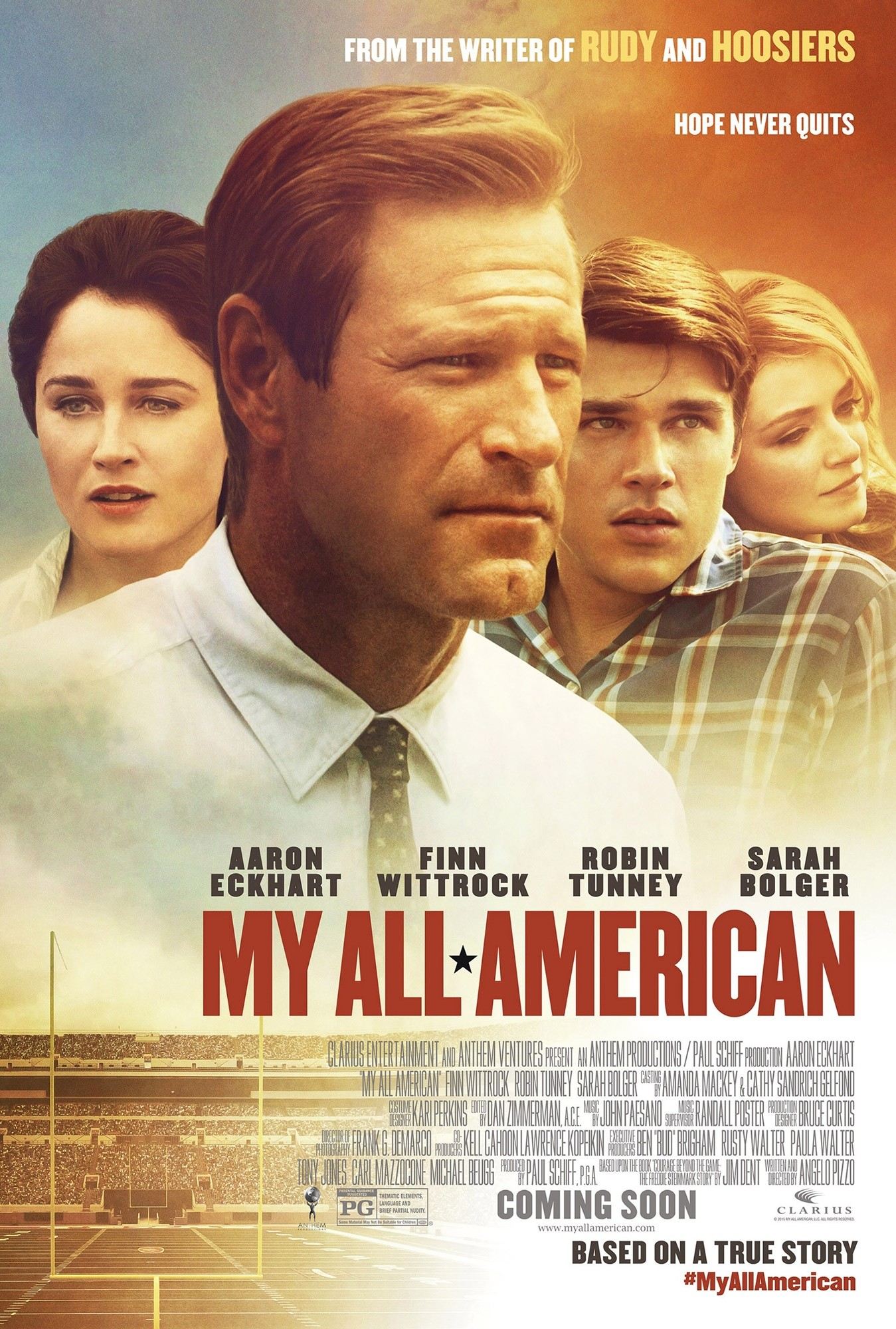 Poster of Clarius Entertainment's My All American (2015)