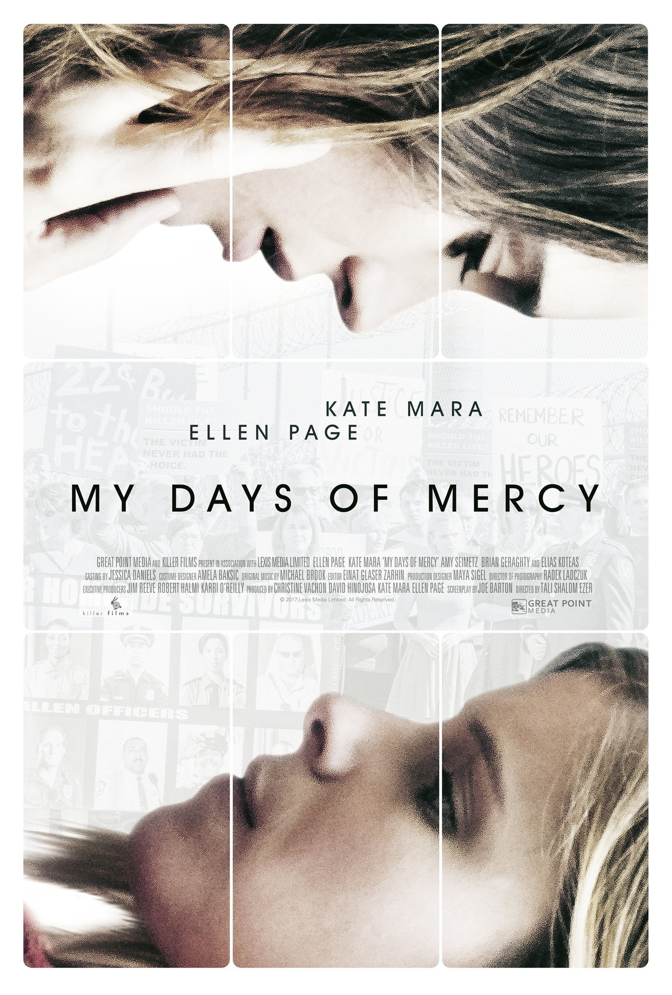 Poster of Killer Films' My Days of Mercy (2019)