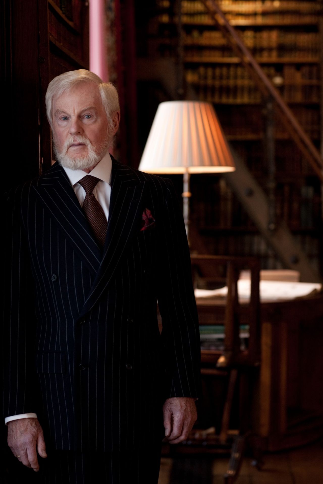 Derek Jacobi stars as Sir Owen Morshead in The Weinstein Company's My Week with Marilyn (2011). Photo credit by Laurence Cendrowicz.