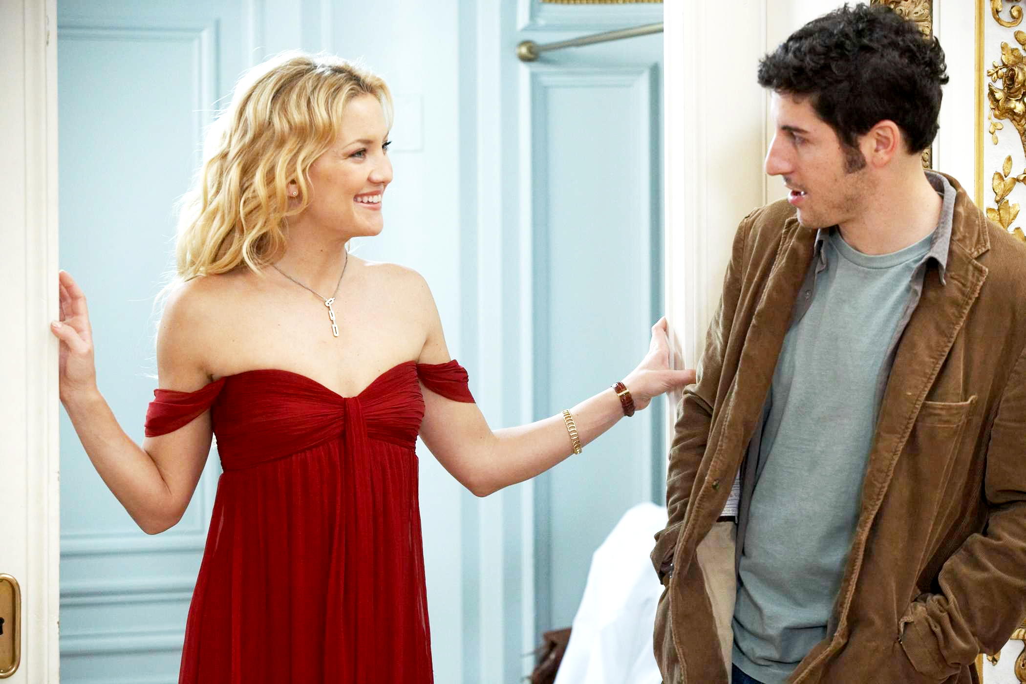Kate Hudson stars as Alexis and Jason Biggs stars as Dustin in Lions Gate Films' My Best Friend's Girl (2008). Photo credit by Claire Folger.