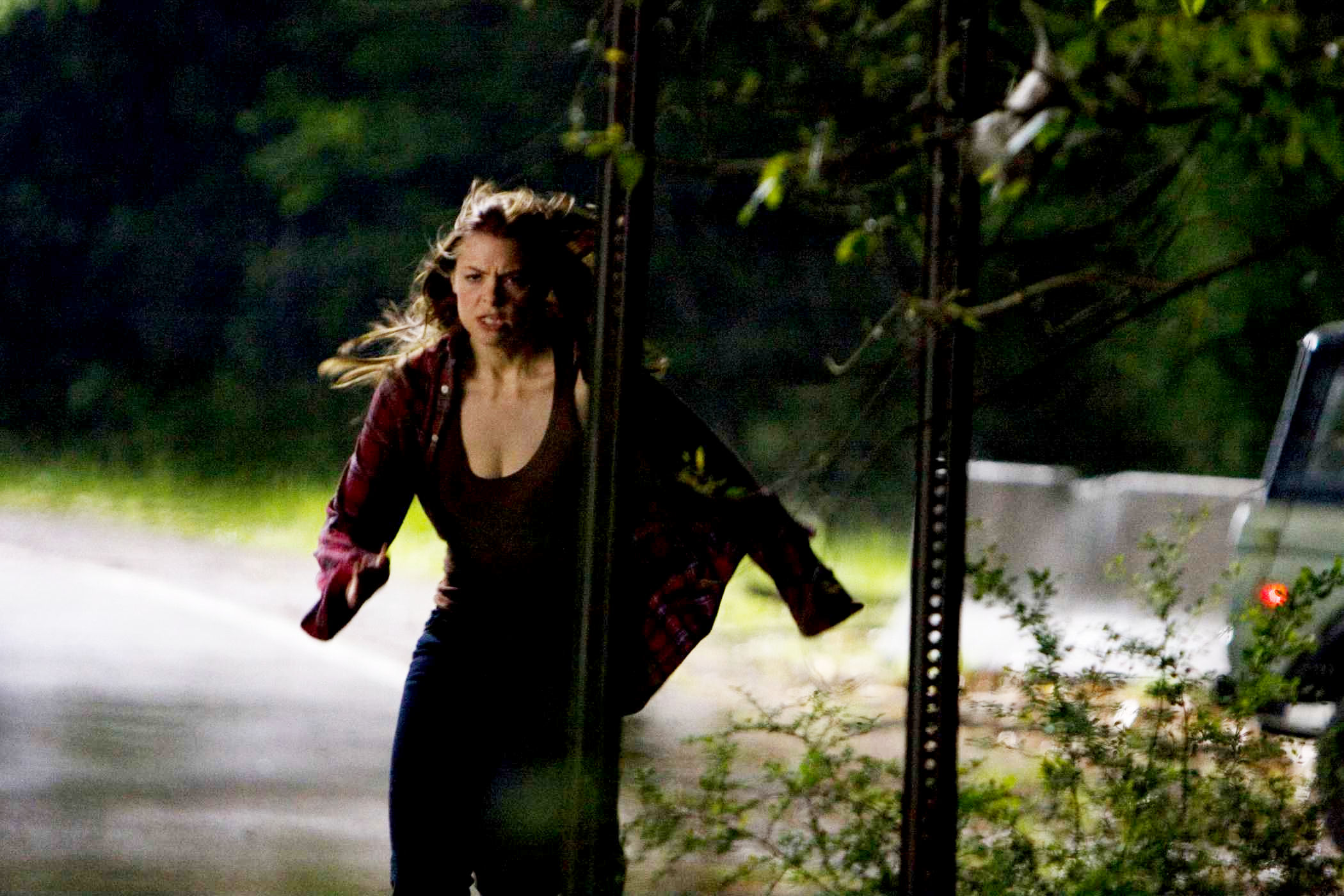 Jaime King stars as Sarah Palmer in Lionsgate Films' My Bloody Valentine 3-D (2009). Photo credit by Michael Roberts.