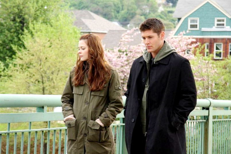 Jaime King stars as Sarah Palmer and   	Jensen Ackles stars as Tom Hanniger in Lionsgate Films' My Bloody Valentine 3-D (2009)