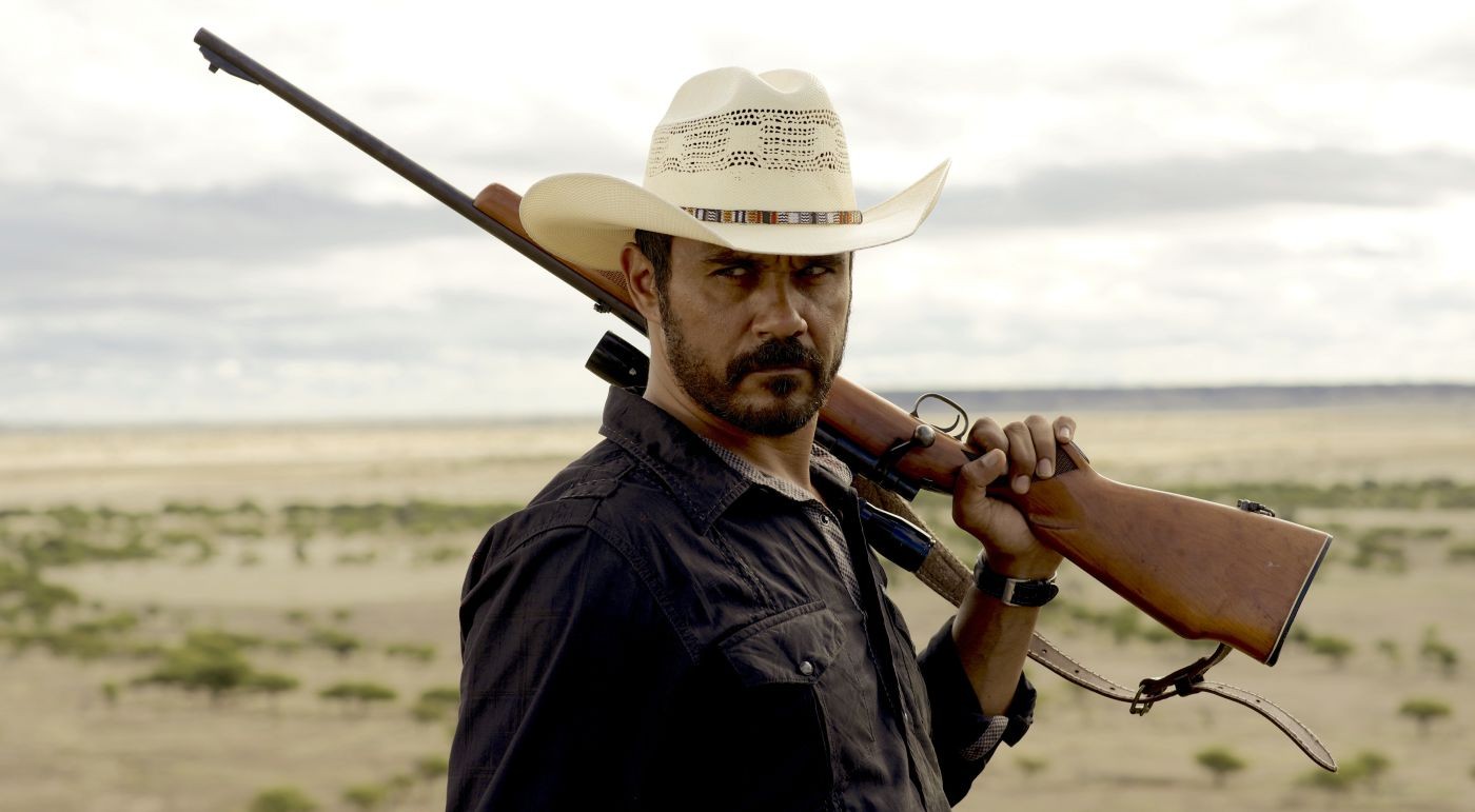 Aaron Pedersen stars as Jay Swan in Well Go USA's Mystery Road (2014)