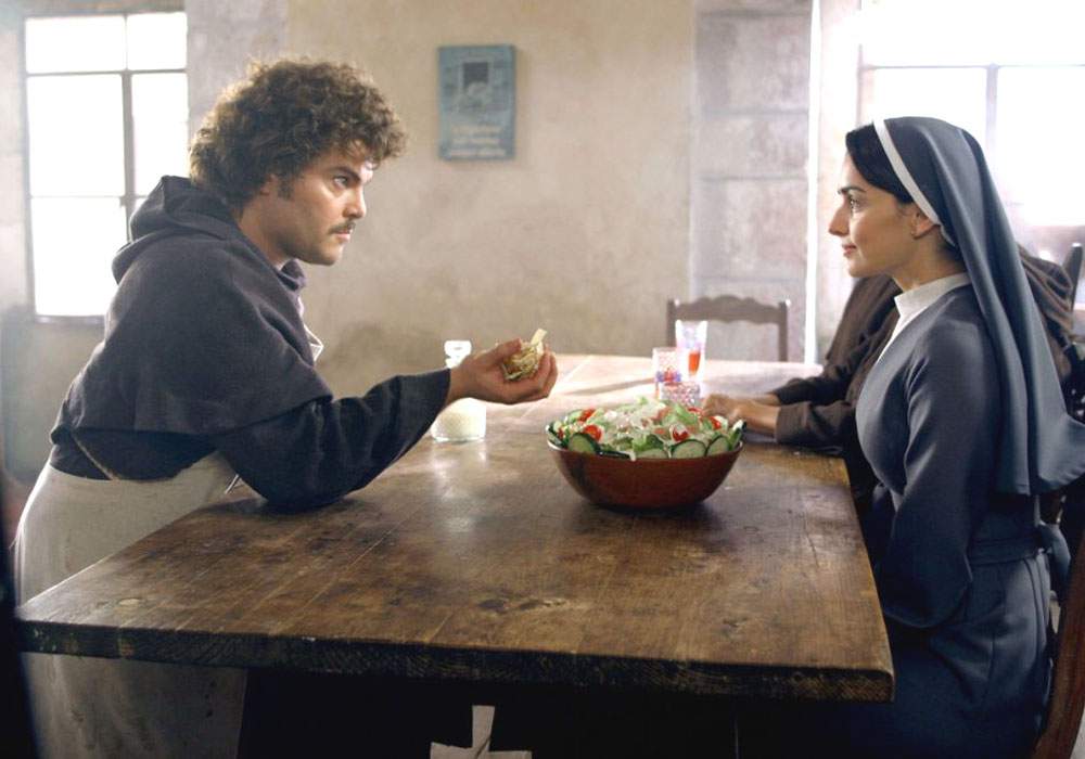 Jack Black and Ana de la Reguera in Paramount Pictures' Nacho Libre (2006)