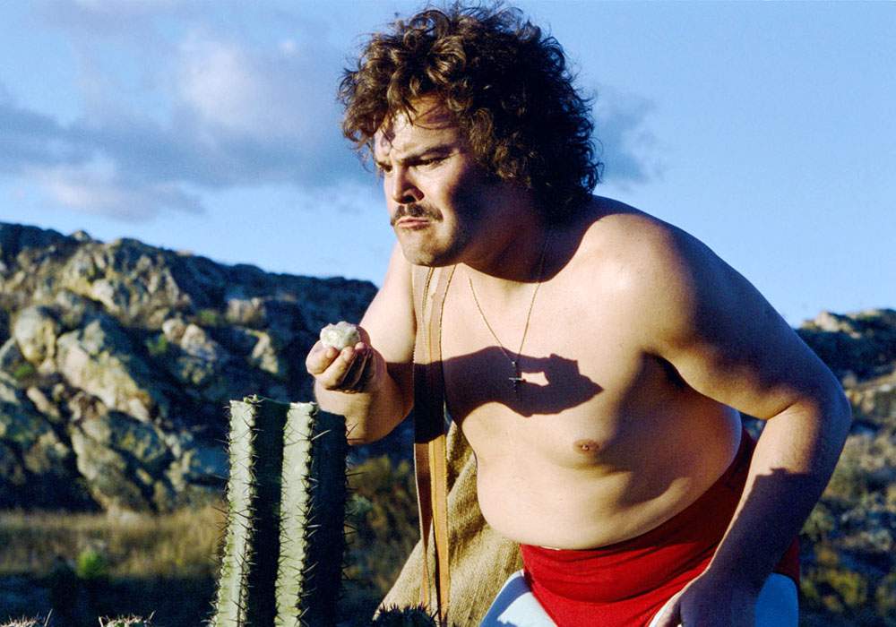 Jack Black as Nacho in Paramount Pictures' Nacho Libre (2006)