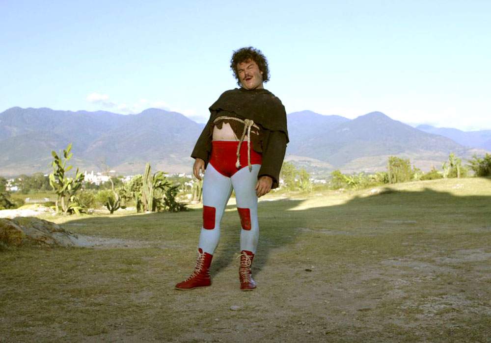 Jack Black as Nacho in Paramount Pictures' Nacho Libre (2006)