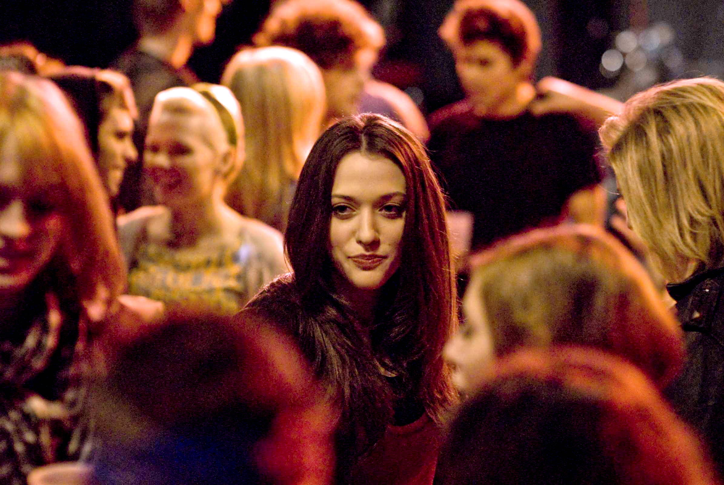Kat Dennings stars as Norah in Sony Pictures' Nick and Norah's Infinite Playlist (2008). Photo credit by JoJo Whilden.