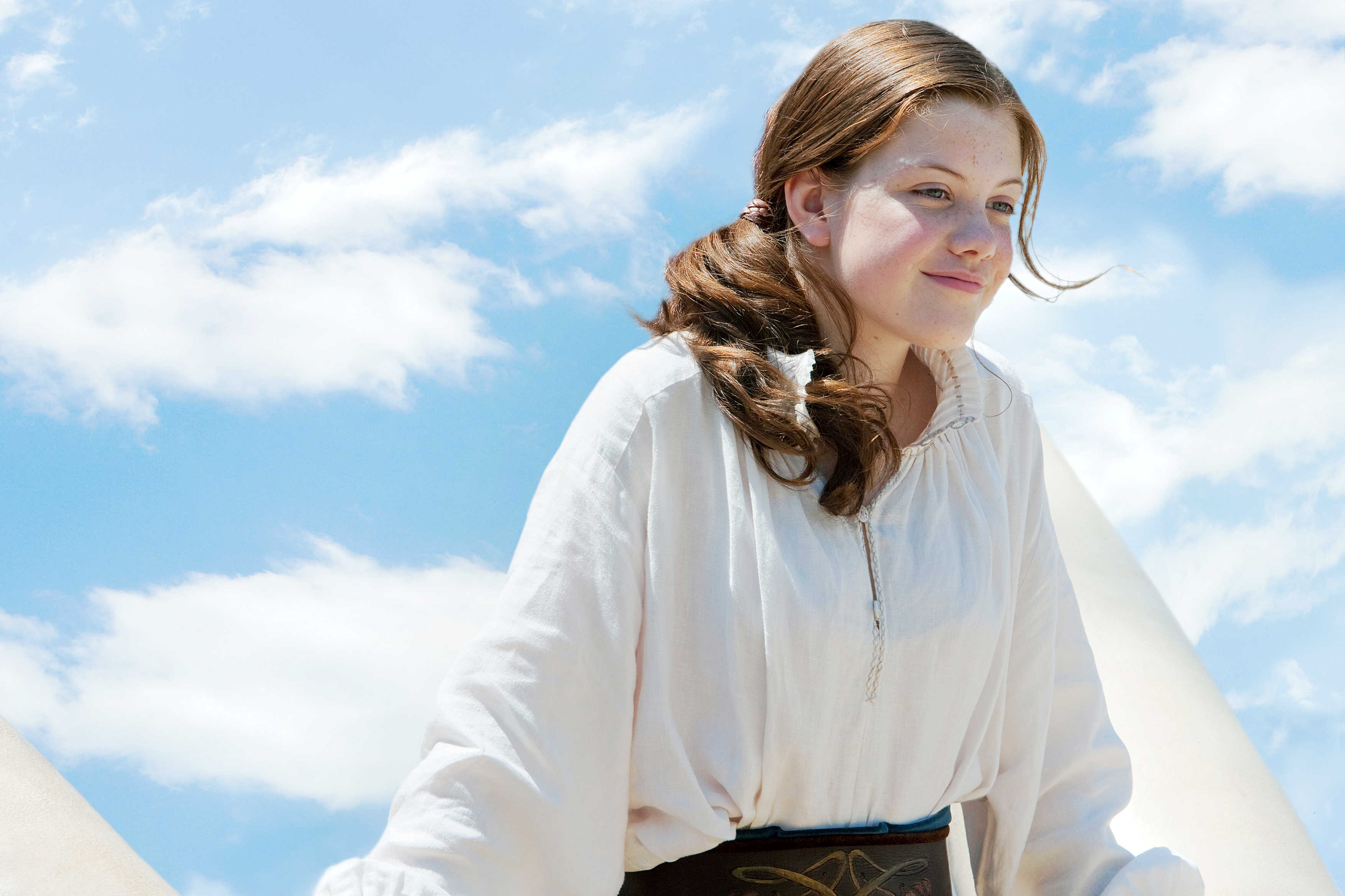 Georgie Henley stars as Lucy Pevensie in Fox Walden's The Chronicles of Narnia: The Voyage of the Dawn Treader (2010)