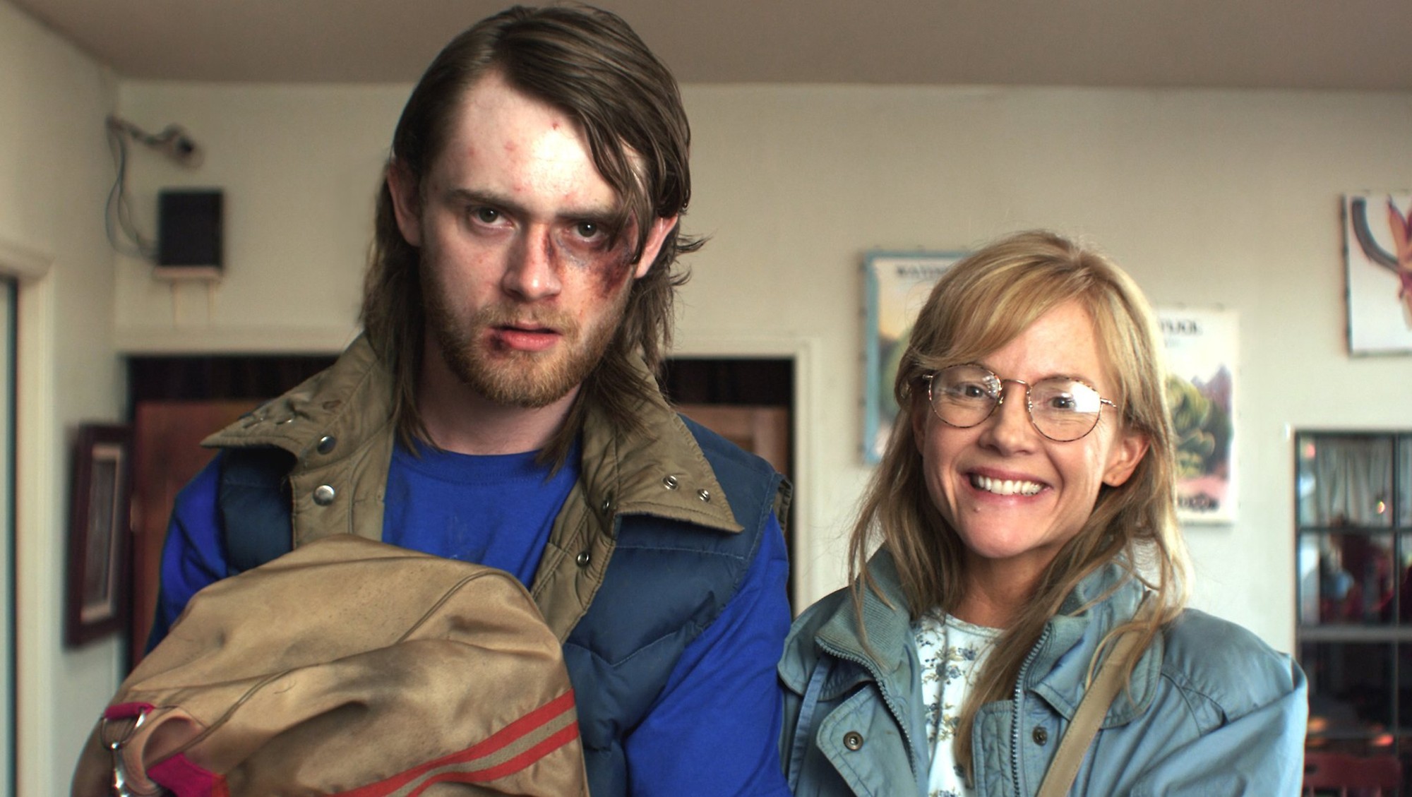 Matt O'Leary stars as Raymond and Rachael Harris stars as Linda in Cinema Guild's Natural Selection (2012)