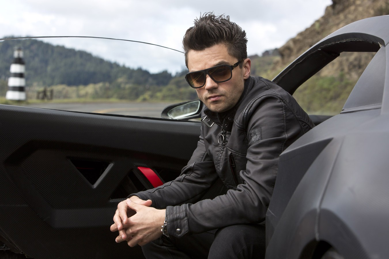 Dominic Cooper stars as Dino Brewster  in Walt Disney Pictures' Need for Speed (2014). Photo credit by Melinda Sue Gordon.