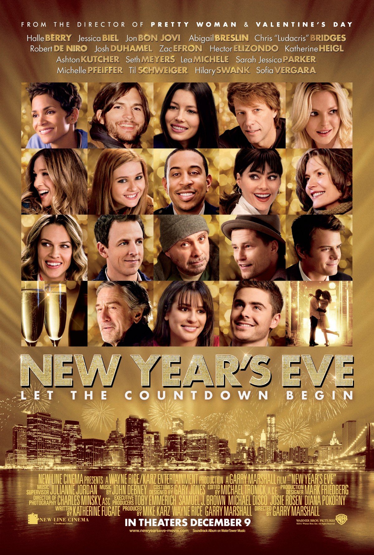 Poster of Warner Bros. Pictures' New Year's Eve (2011)