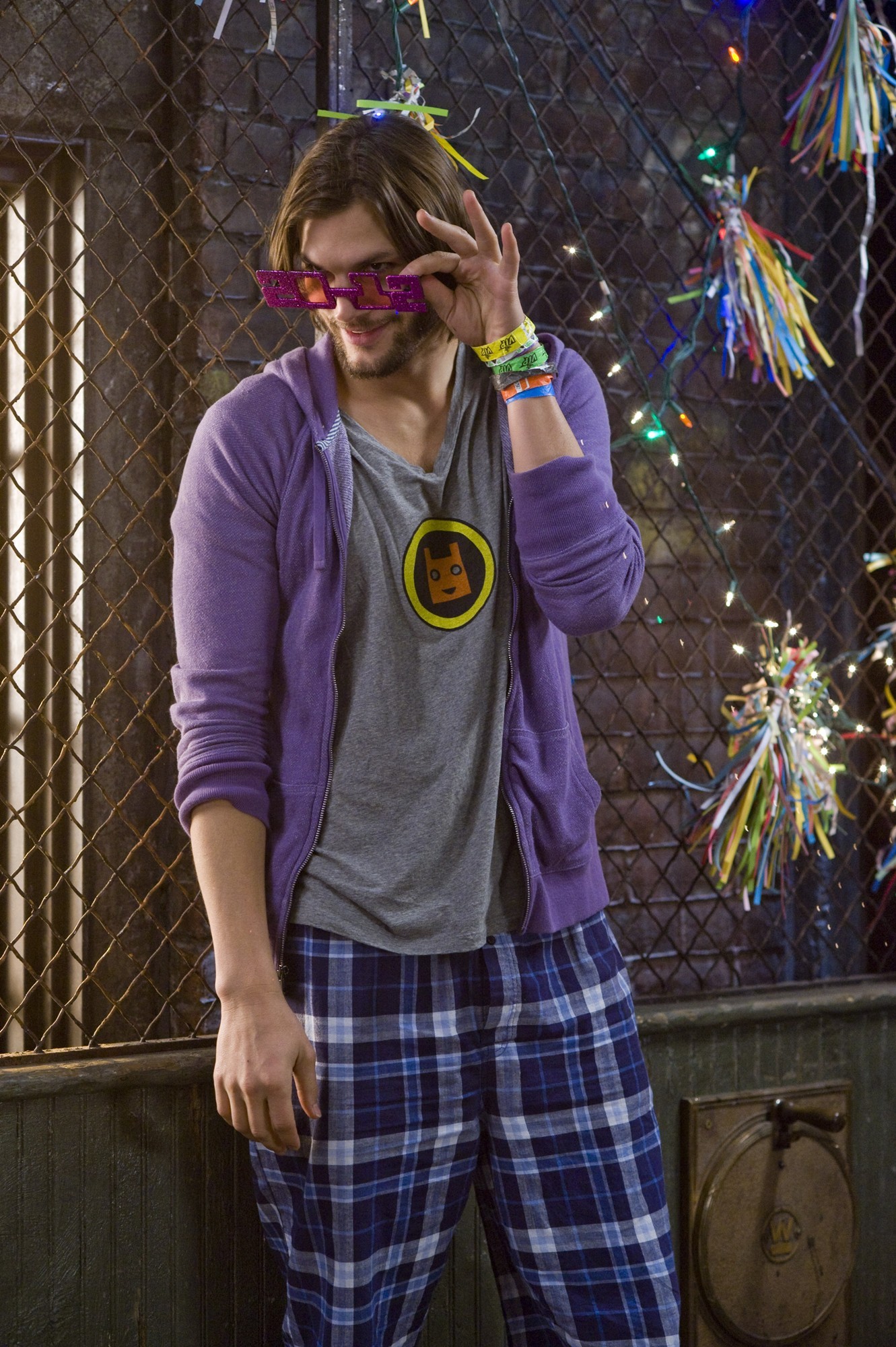 Ashton Kutcher stars as Randy in Warner Bros. Pictures' New Year's Eve (2011)