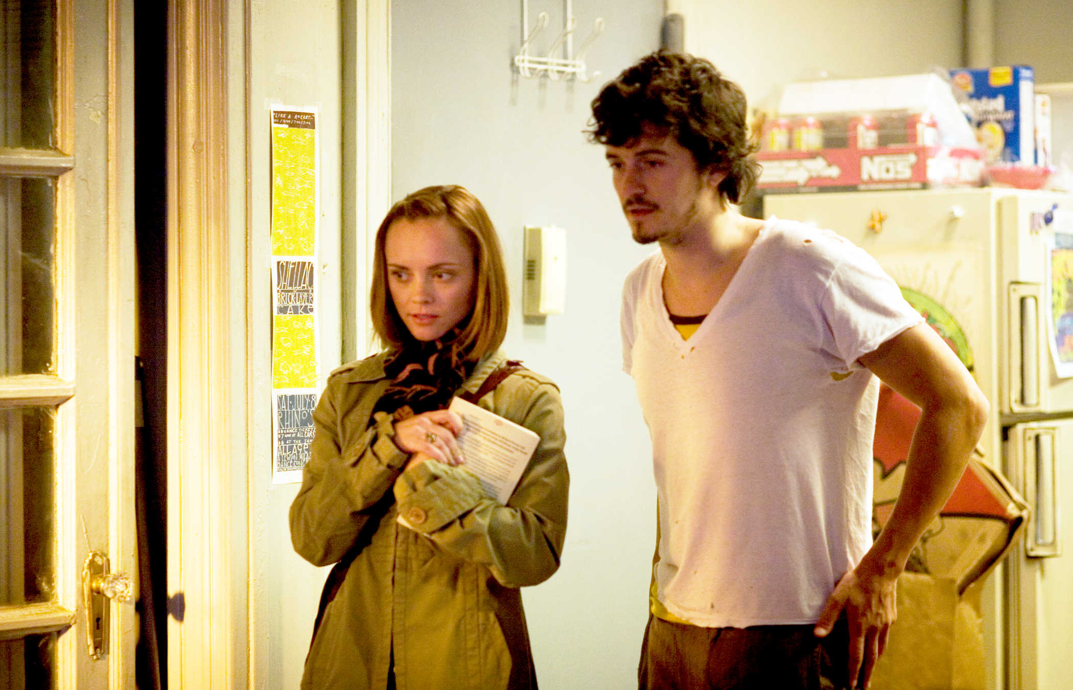 Christina Ricci stars as Camille and Orlando Bloom stars as David in Vivendi Entertainment's New York, I Love You (2009)