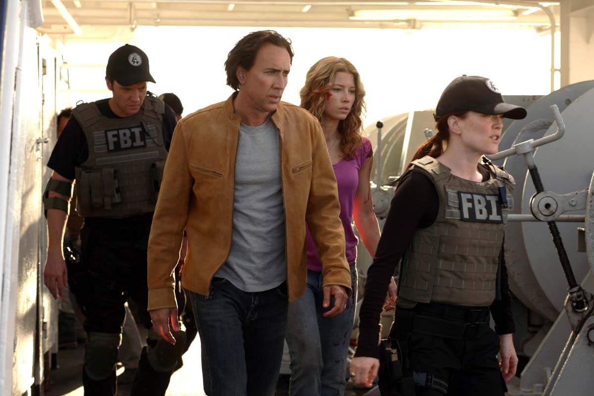 Nicolas Cage, Jessica Biel and Julianne Moore in Paramount Pictures' Next (2007)