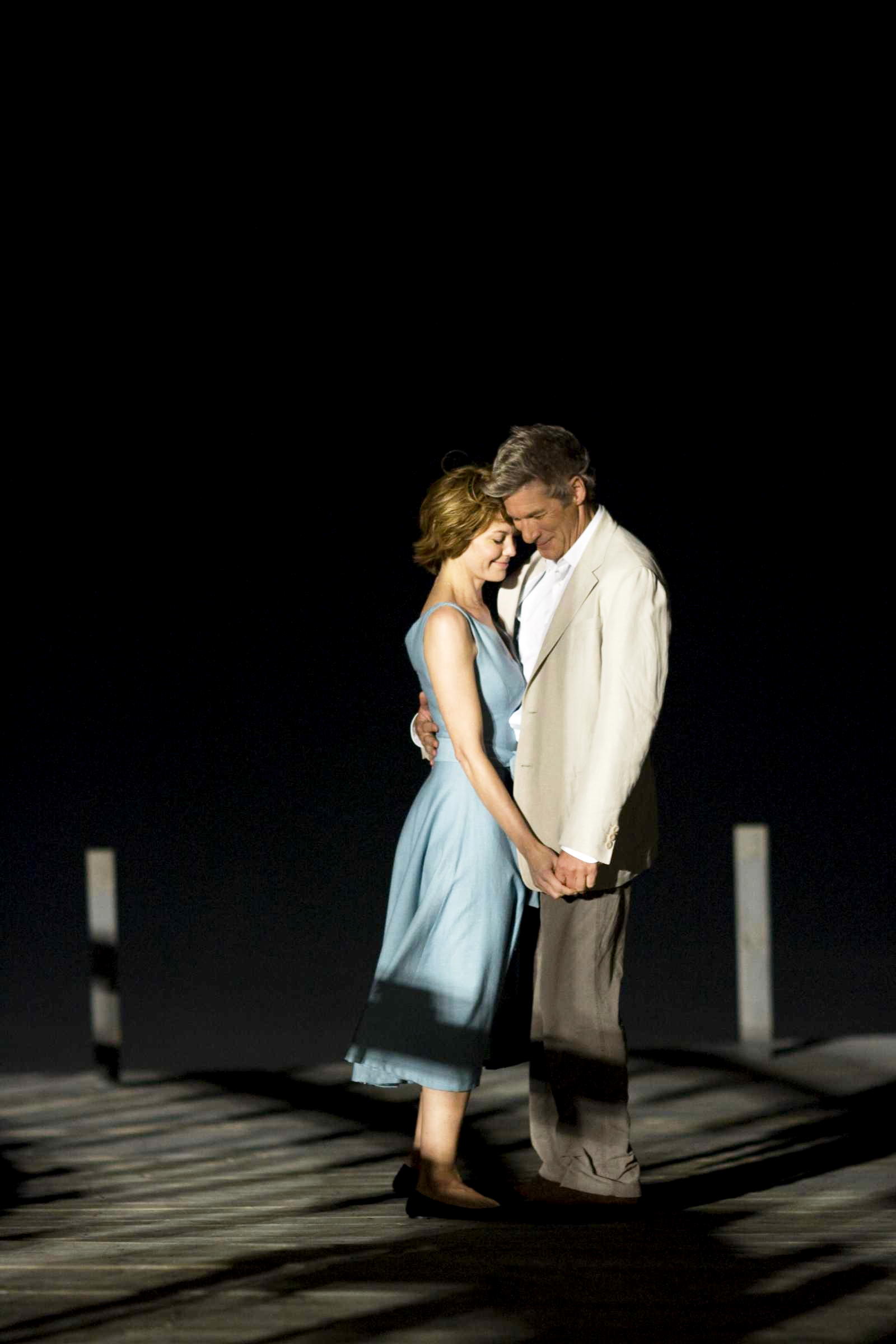 Diane Lane stars as Adrienne Willis and Richard Gere stars as Dr. Paul Flanner in Warner Bros. Pictures' Nights in Rodanthe (2008). Photo credit by Michael Tackett.