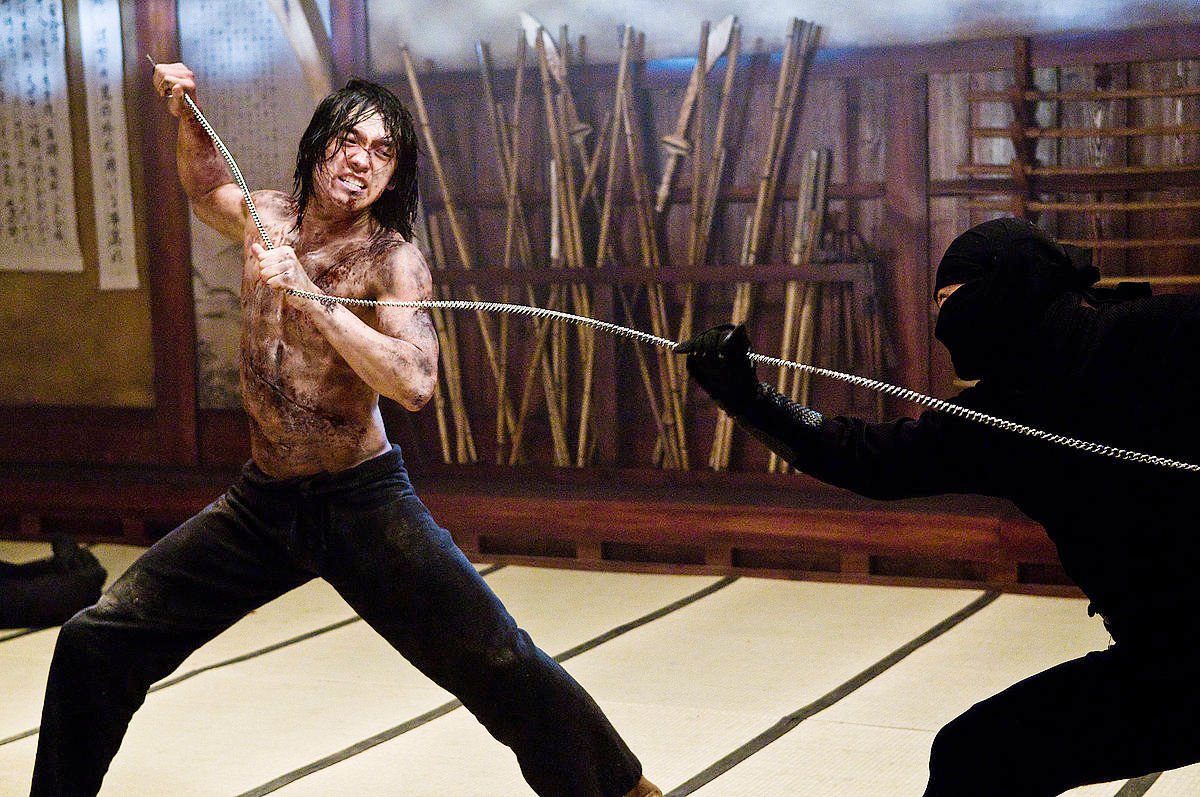 Rain stars as Raizo in Warner Bros Pictures' Ninja Assassin (2009)