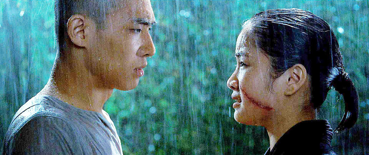 Joon Lee stars as Teenage Raizo and Anna Sawai stars as Teenage Kiriko in Warner Bros Pictures' Ninja Assassin (2009)