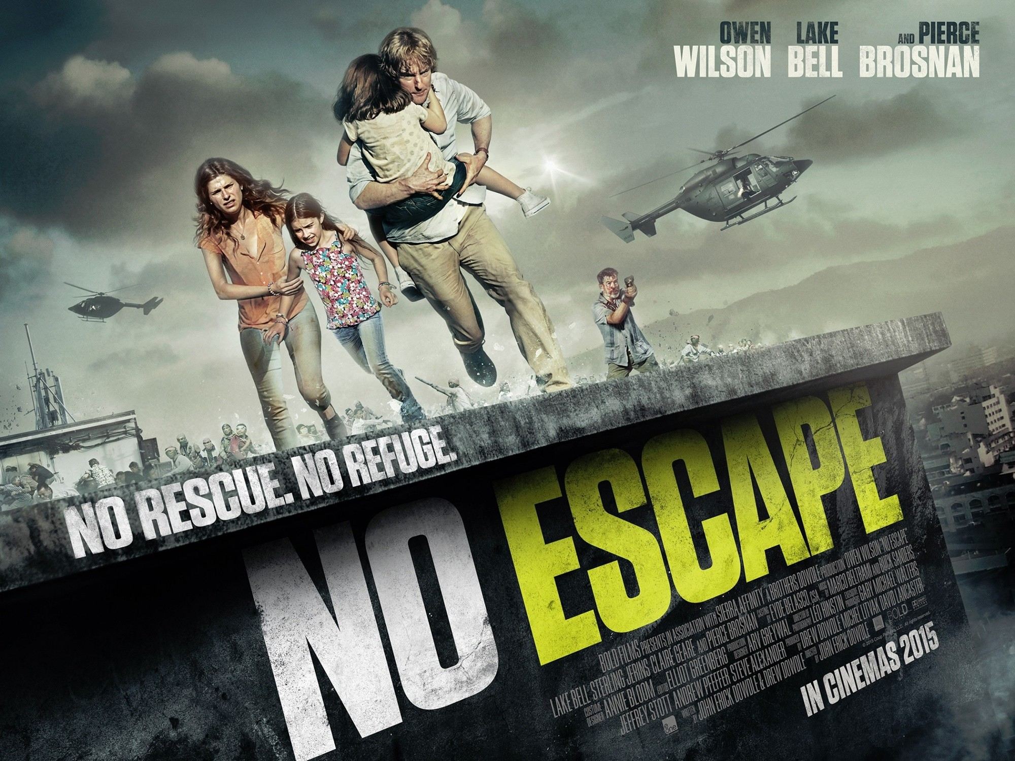 Poster of The Weinstein Company's No Escape (2015)