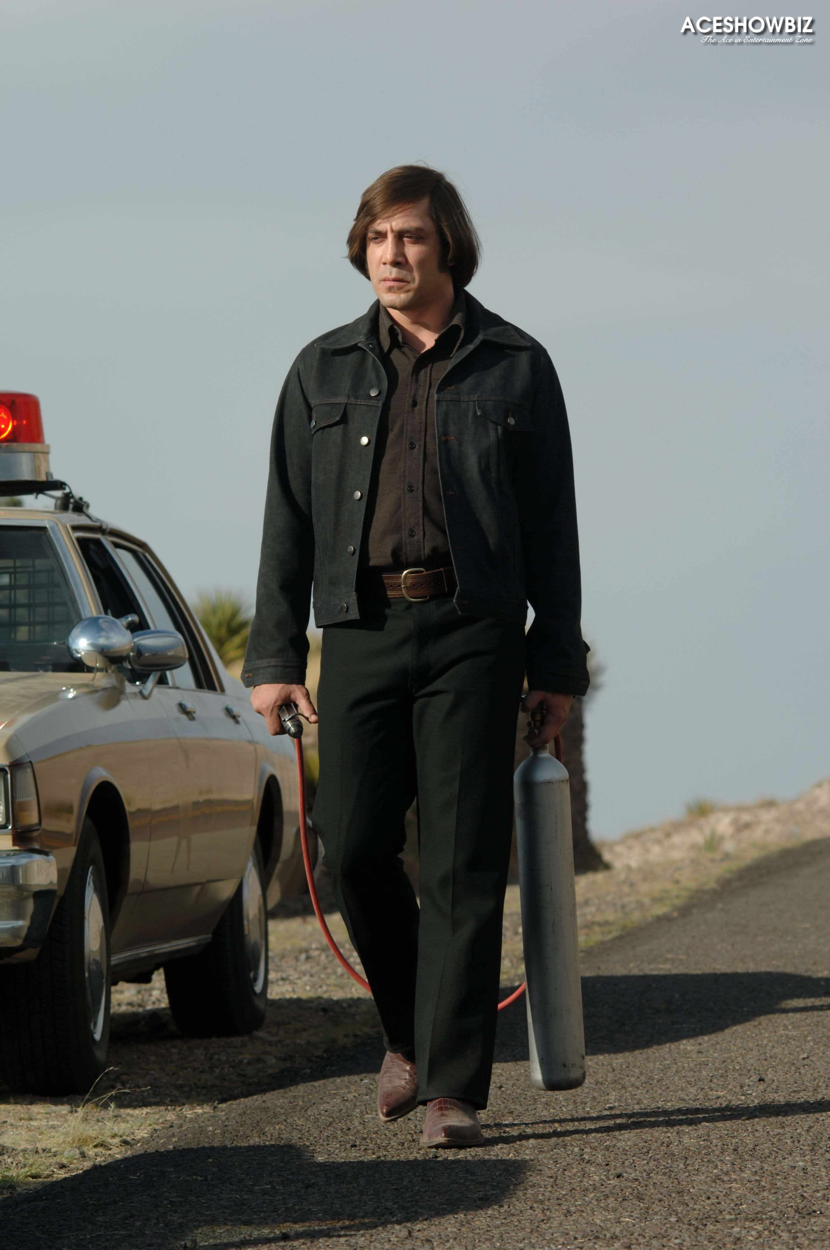 Javier Bardem as Anton Chigurh in Paramount Classics' No Country for Old Men (2007)