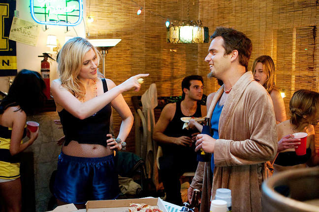 Greta Gerwig stars as Patrice and Jake M. Johnson stars as Eli in Paramount Pictures' No Strings Attached (2011)