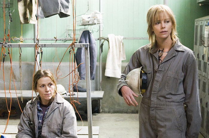 Charlize Theron and Frances McDormand in North Country (2005)