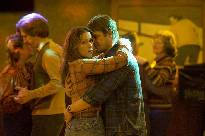 Frances McDormand and Sean Bean as Glory and Kyle in North Country (2005)
