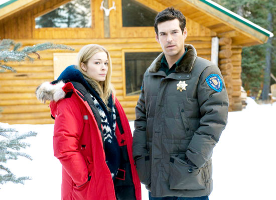 LeAnn Rimes stars as Meg Galligan and Eddie Cibrian stars as Nate Burns in Lifetime Television's Northern Lights (2009)