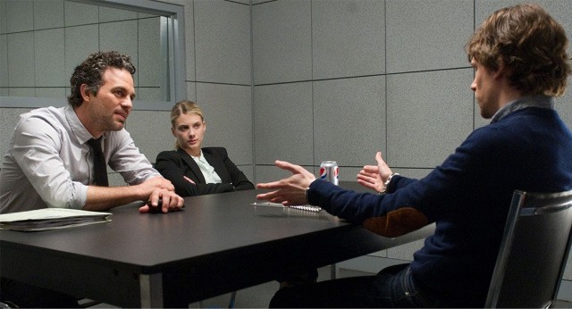 Mark Ruffalo, Melanie Laurent and Jesse Eisenberg in Summit Entertainment's Now You See Me (2013)