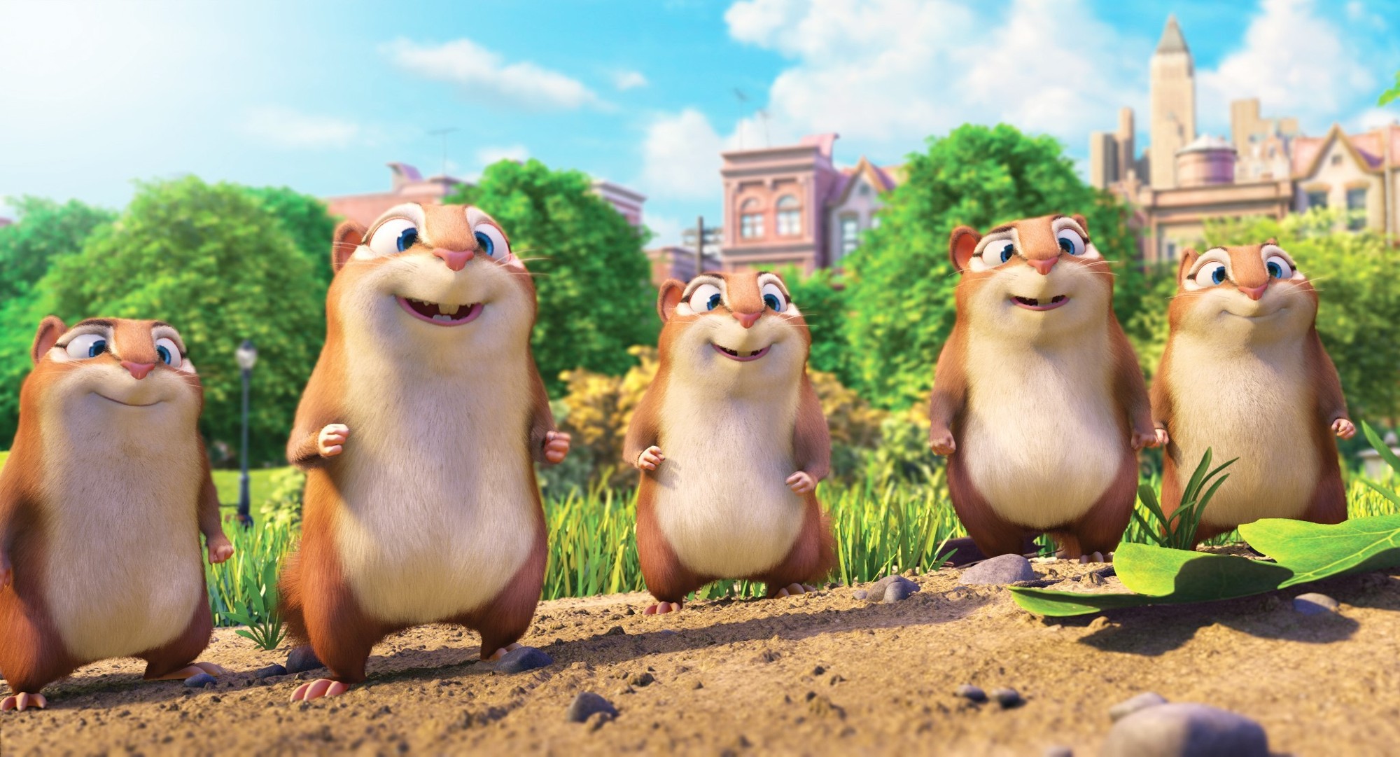 Jimmy, Jamie and Johnny from Open Road Films' The Nut Job 2: Nutty by Nature (2017)