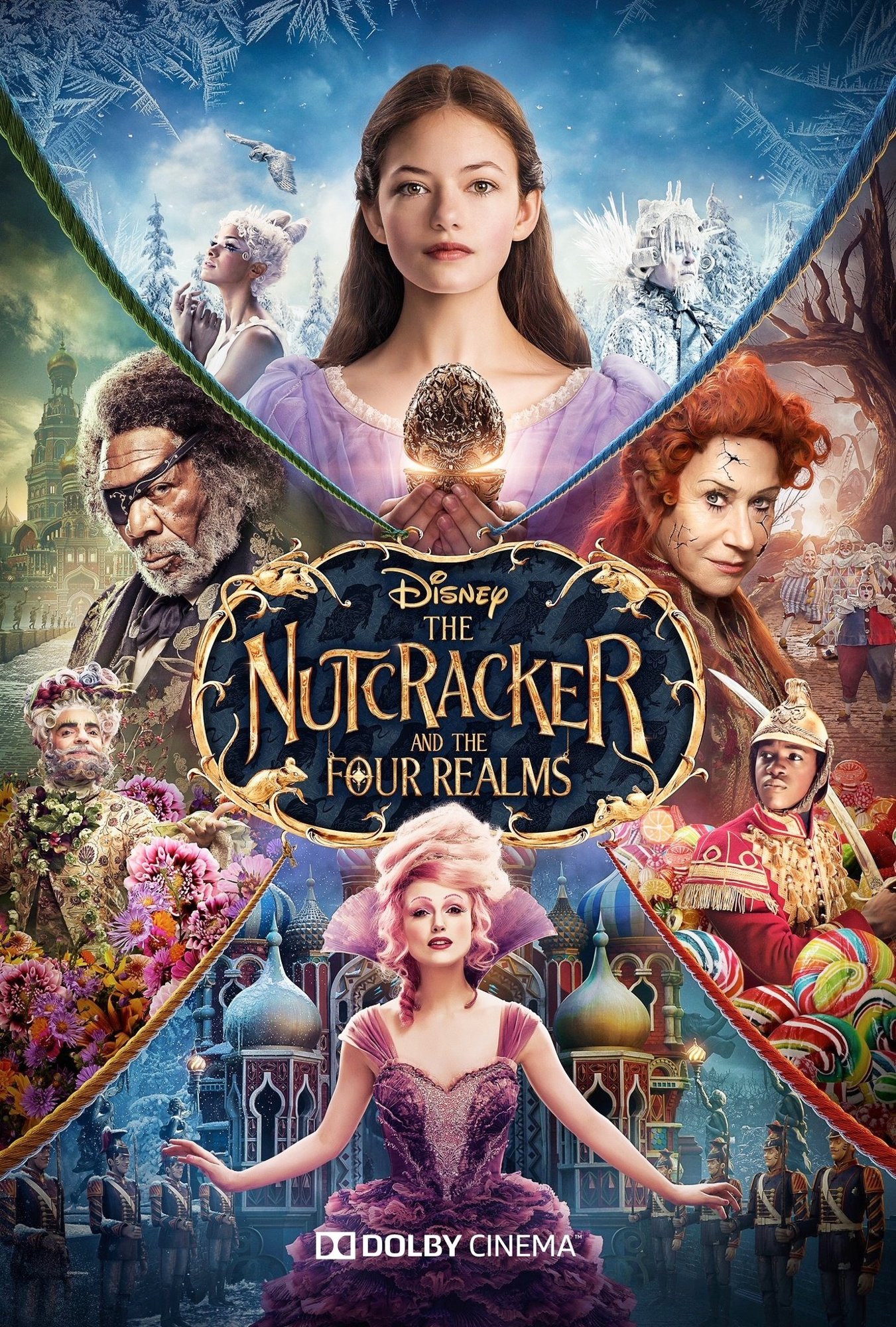 Poster of Walt Disney Pictures' The Nutcracker and the Four Realms (2018)