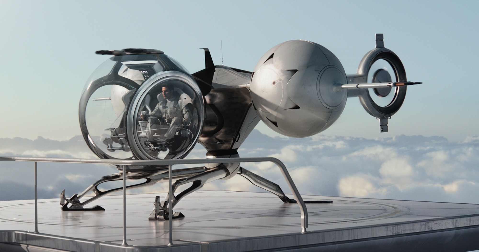 Tom Cruise stars as Jack Harper in Universal Pictures' Oblivion (2013)