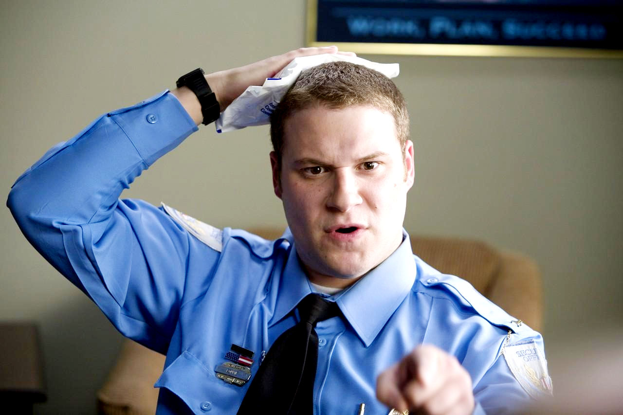 Seth Rogen stars as Ronnie Barnhardt in Warner Bros. Pictures' Observe and Report (2009)